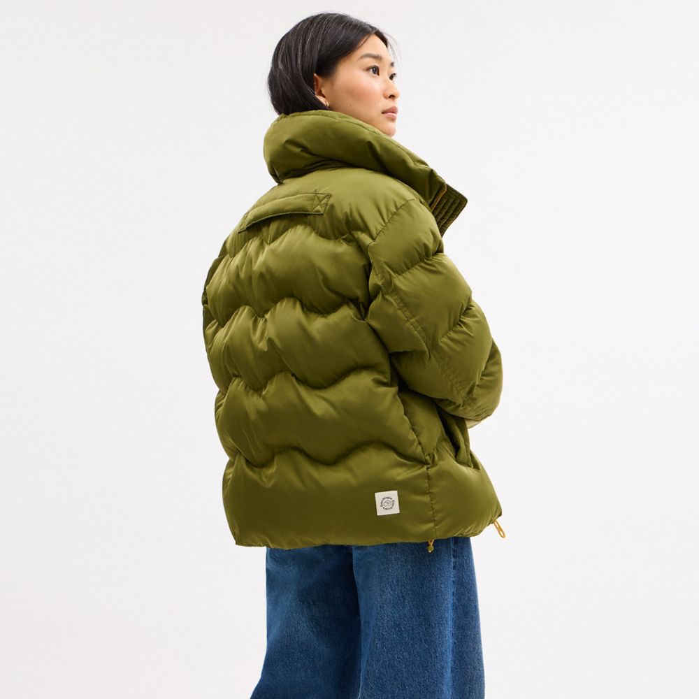 Куртки Coach Coachtopia Loop Quilted Puffer Jacket — фото 4