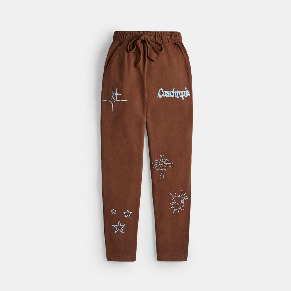 Graphic Jogger Pants In 93 Recycled Cotton