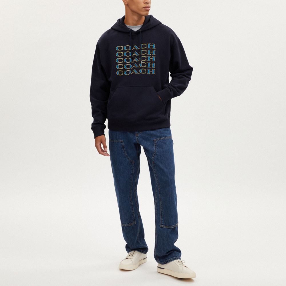 Coach outlet mens discount hoodie