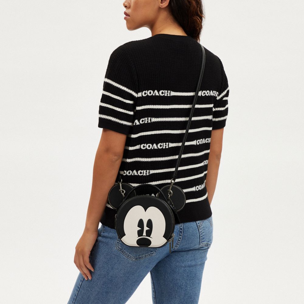 COACH®,Disney X Coach Mickey Mouse Ear Bag,,Detail View