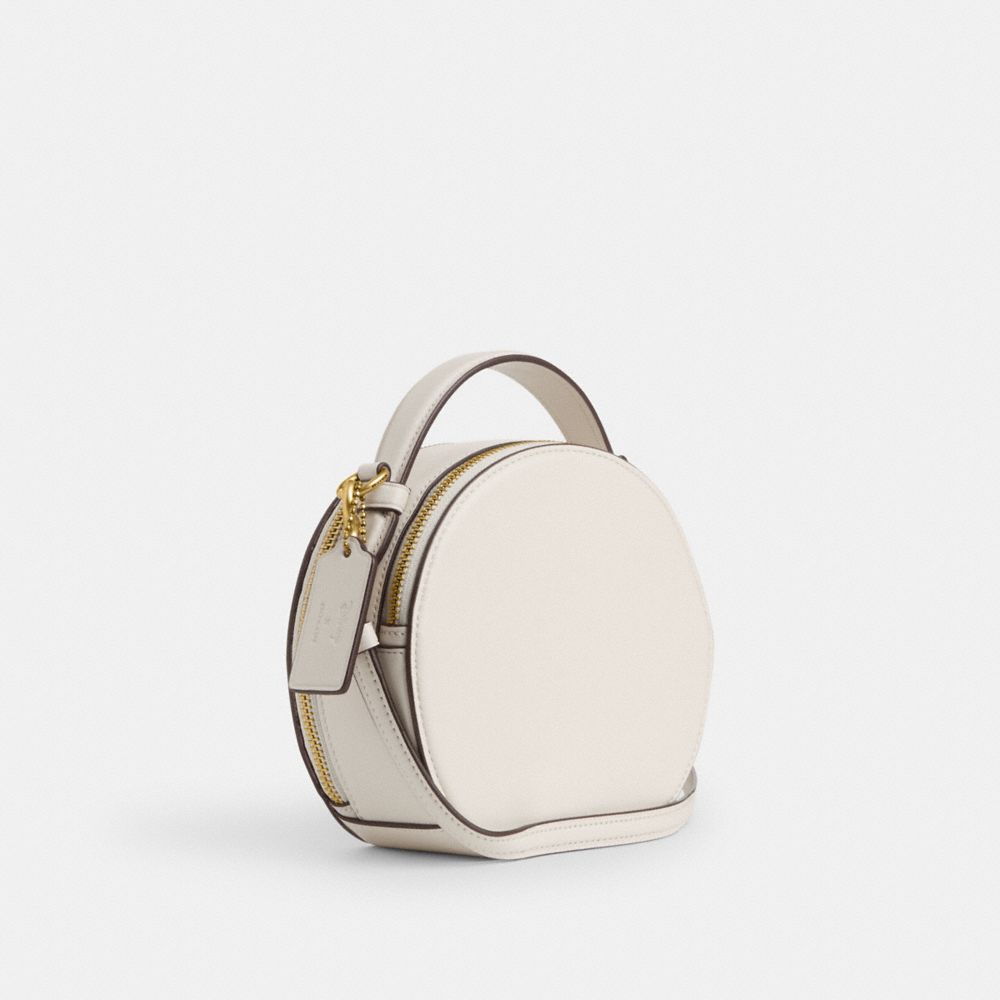 Canteen Crossbody - Gold and Clear