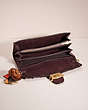 COACH®,UPCRAFTED TABBY CHAIN CLUTCH IN COLORBLOCK,Brass/Wine Multi,Inside View,Top View