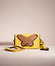 COACH®,UPCRAFTED PENNY SHOULDER BAG,Brass/Sunflower,Front View