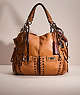 COACH®,UPCRAFTED FLAGSHIP TOTE,Gold/Caramel,Front View