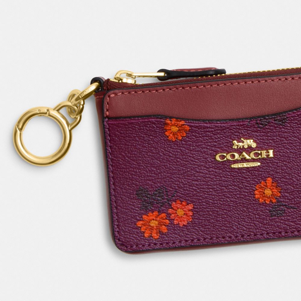 COACH®  Multifunction Card Case With Country Floral Print