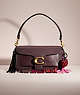 COACH®,UPCRAFTED TABBY SHOULDER BAG 26,Medium,Brass/Oxblood,Front View