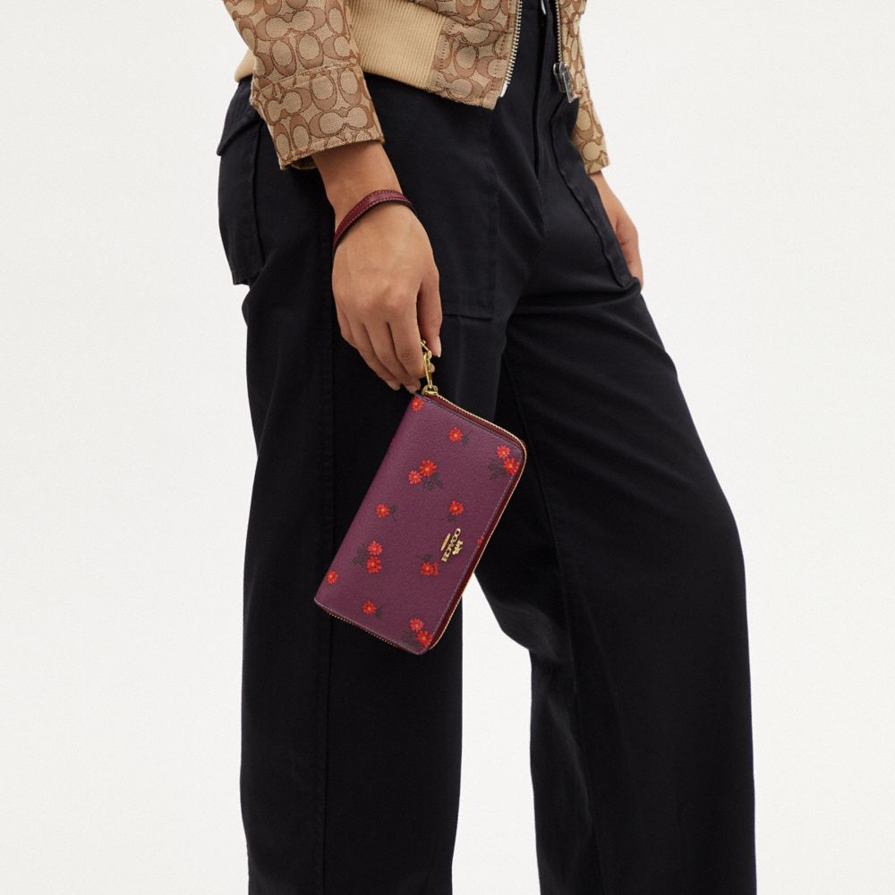 🌸 Louis Vuitton Zipped Card Holder flower 🌸
