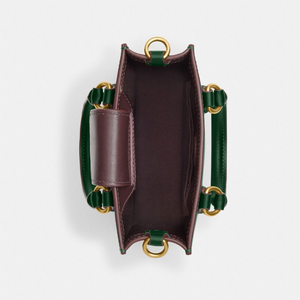 COACH®,【DISNEY X COACH】ノース／サウス ミニ トート / スレッド モチーフ,ミニバッグ&お財布ショルダー,