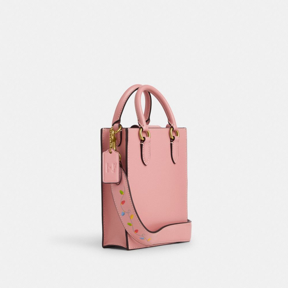 Coach market tote online ice pink