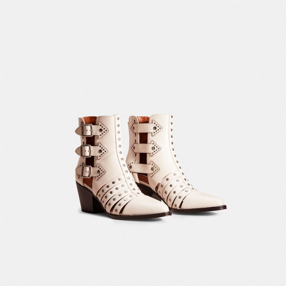 Coach hotsell studded booties