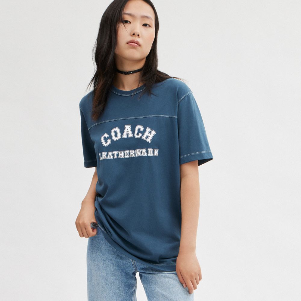 COACH®,Varsity T Shirt,,Scale View