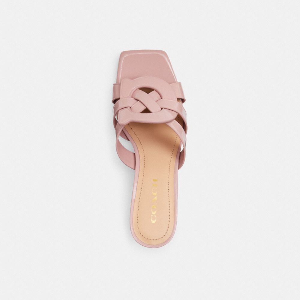COACH®,Tillie Sandal,,Inside View,Top View