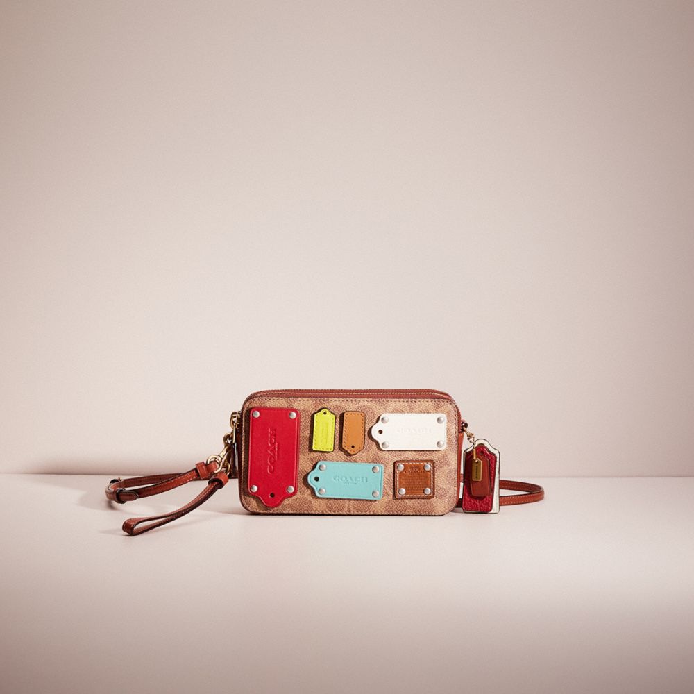 COACH® Upcrafted Kira Crossbody In Colorblock Signature Canvas