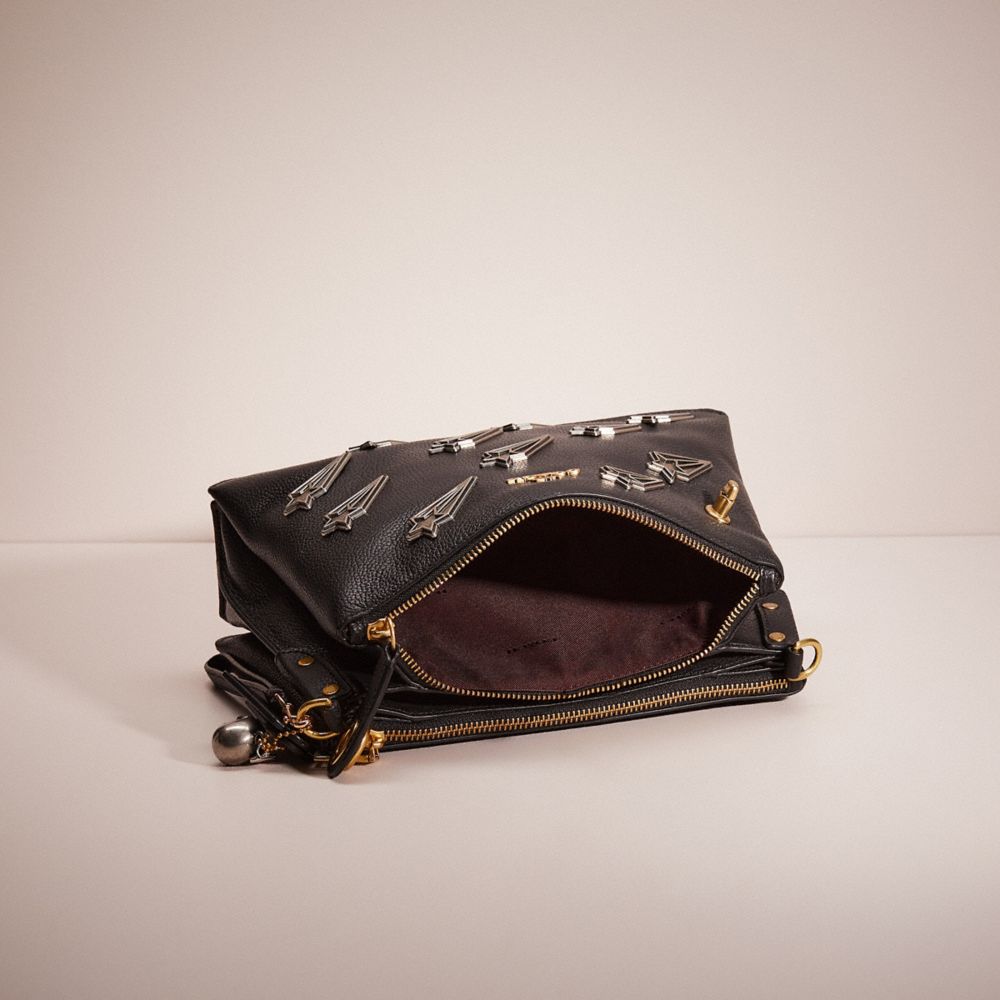 Upcrafted Double Zip Shoulder Bag