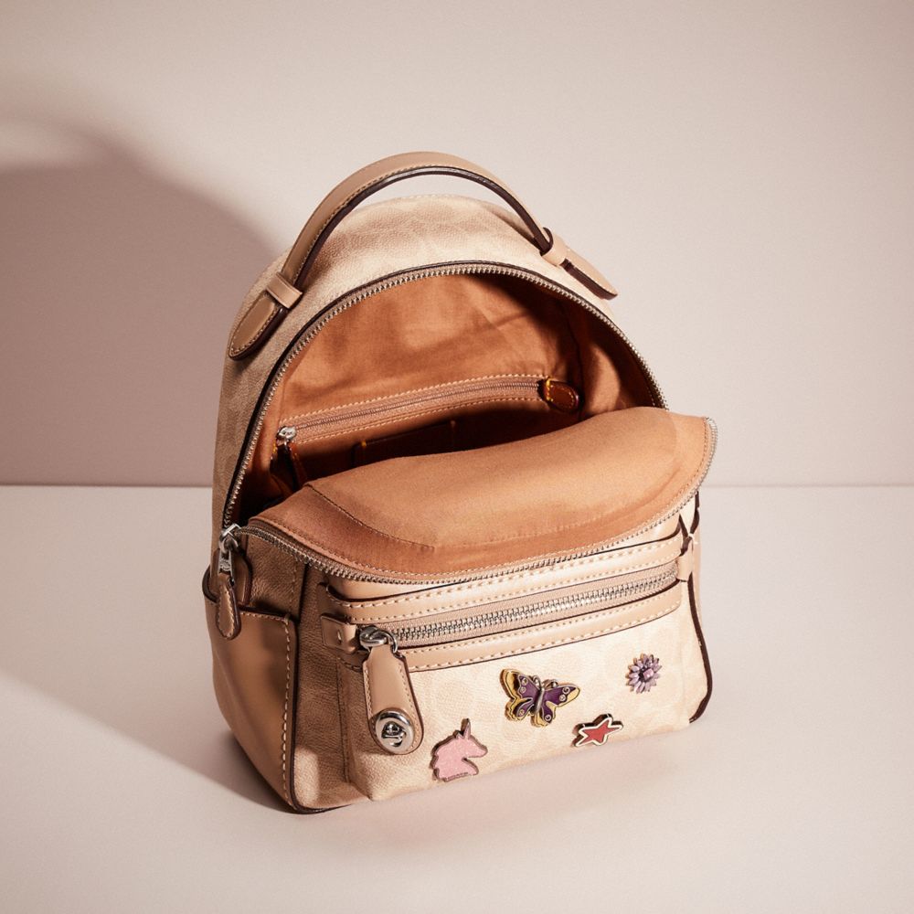 Coach campus backpack online 23 in signature canvas