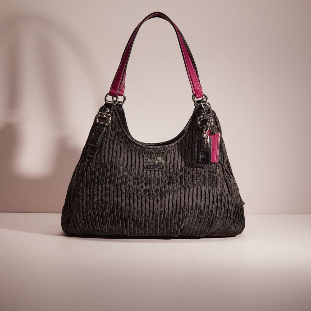 Upcrafted Madison Gathered Signature Maggie Bag | COACH®