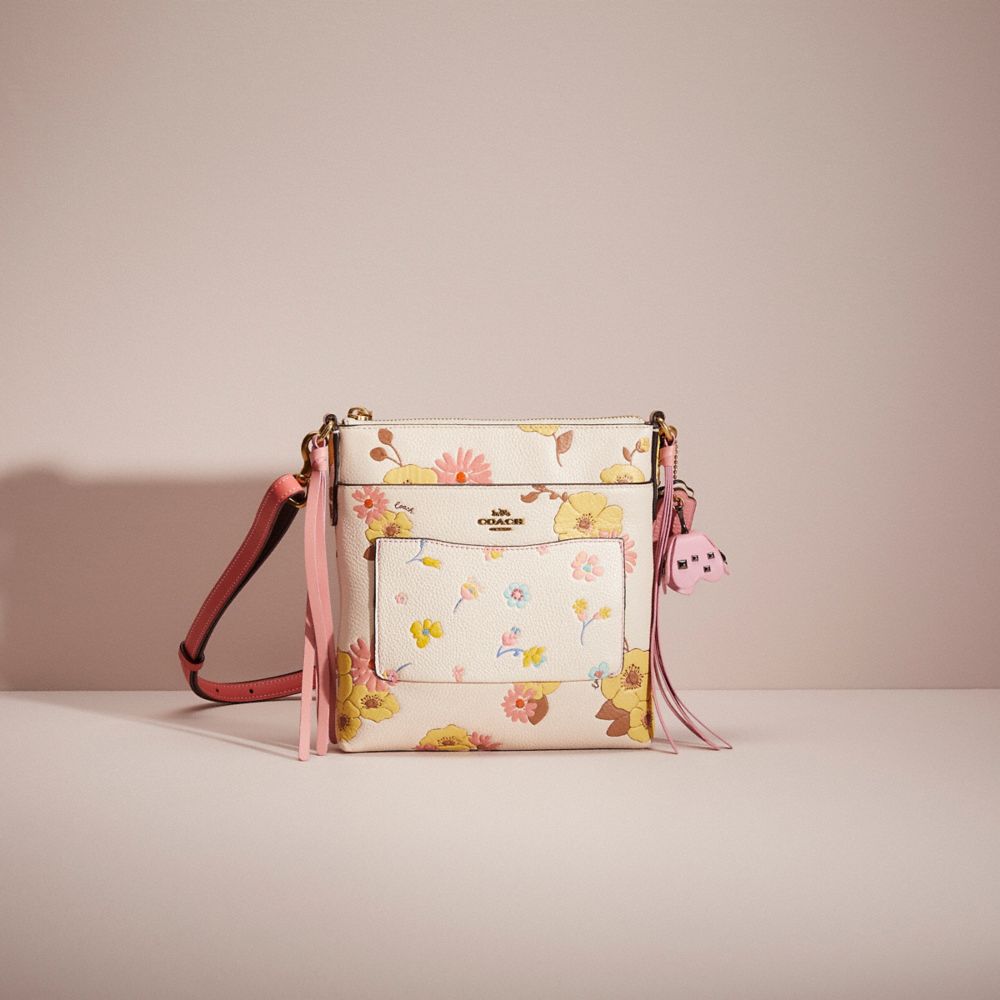 Upcrafted Kitt Messenger Crossbody With Floral Print COACH