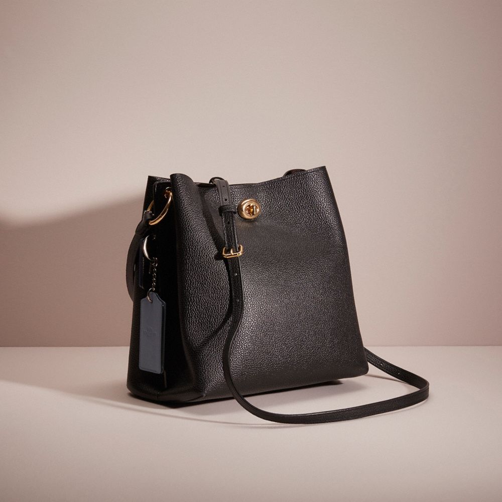 Coach charlie bucket bag 21 black new arrivals