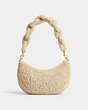 COACH®,MIRA SHOULDER BAG,Leather,Medium,Brass/Beige,Back View