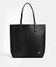 COACH®,NORTH TOTE,Brass/Black,Front View
