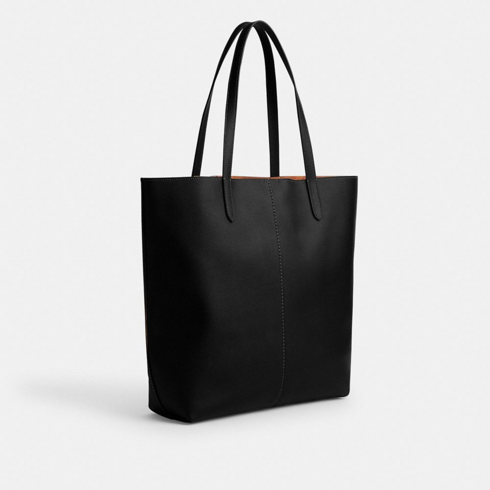 COACH®,NORTH TOTE,Laiton/Noir,Angle View