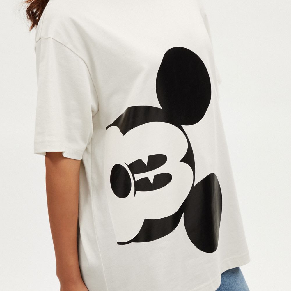 COACH® | Disney X Coach Mickey Mouse Skater T Shirt