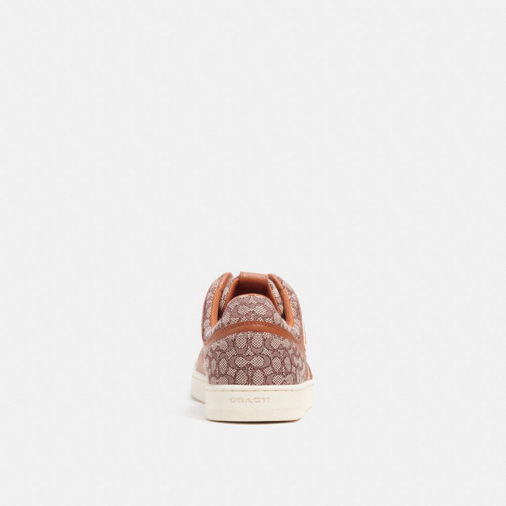 COACH®  C201 Sneaker In Micro Signature Jacquard