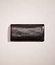 COACH®,RESTORED BREAST POCKET WALLET,Water Buffalo Leather,Father's day,Black,Front View