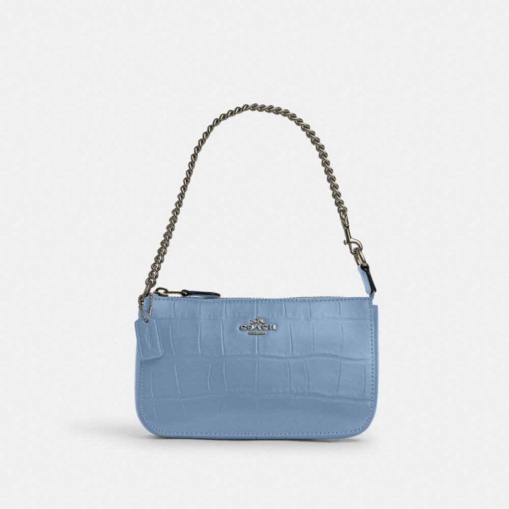 Coach on sale wristlet blue