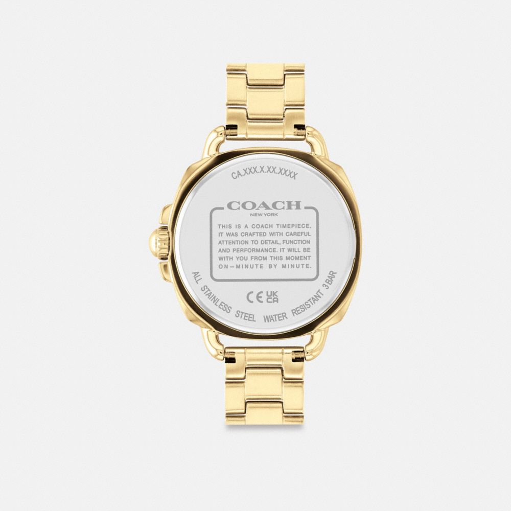 COACH®,Tatum Watch, 34 Mm,,Back View