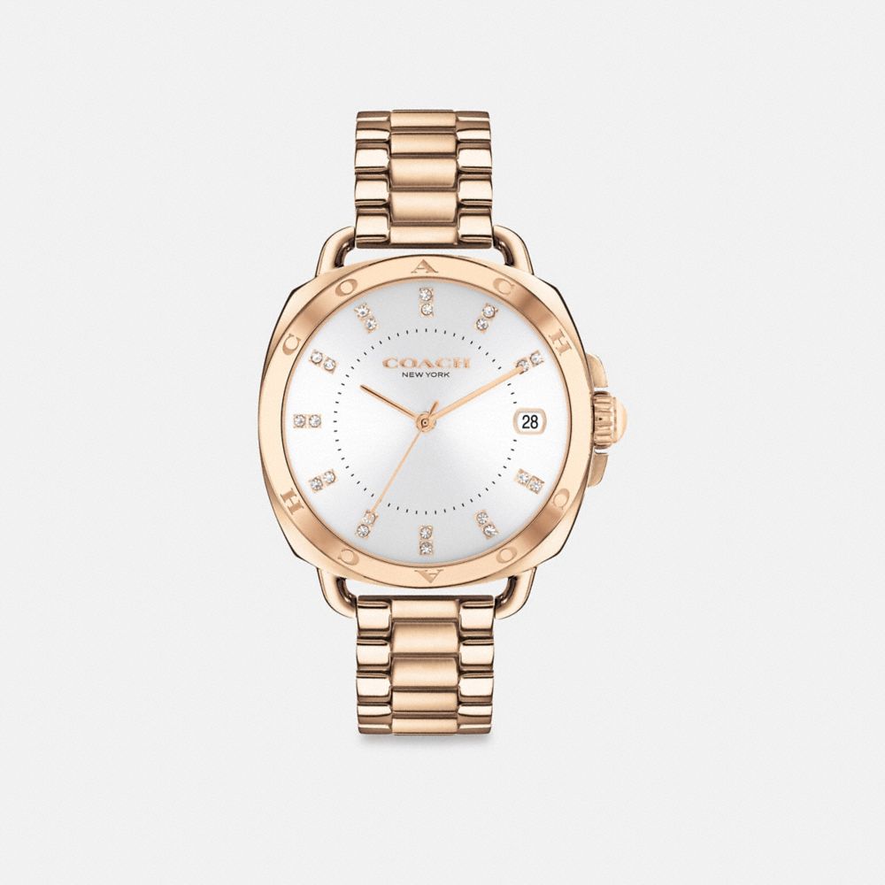 Coach tatum watch on sale pink