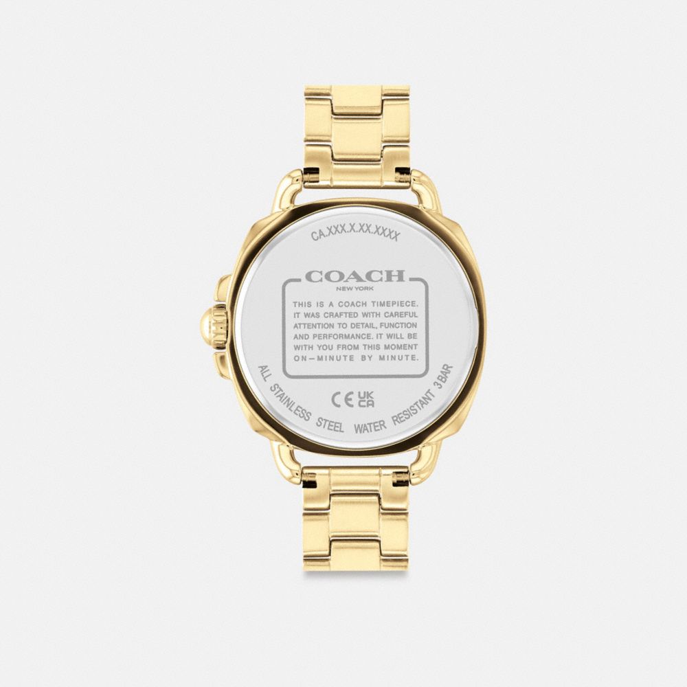 COACH®,Tatum Watch, 34 Mm,,Back View