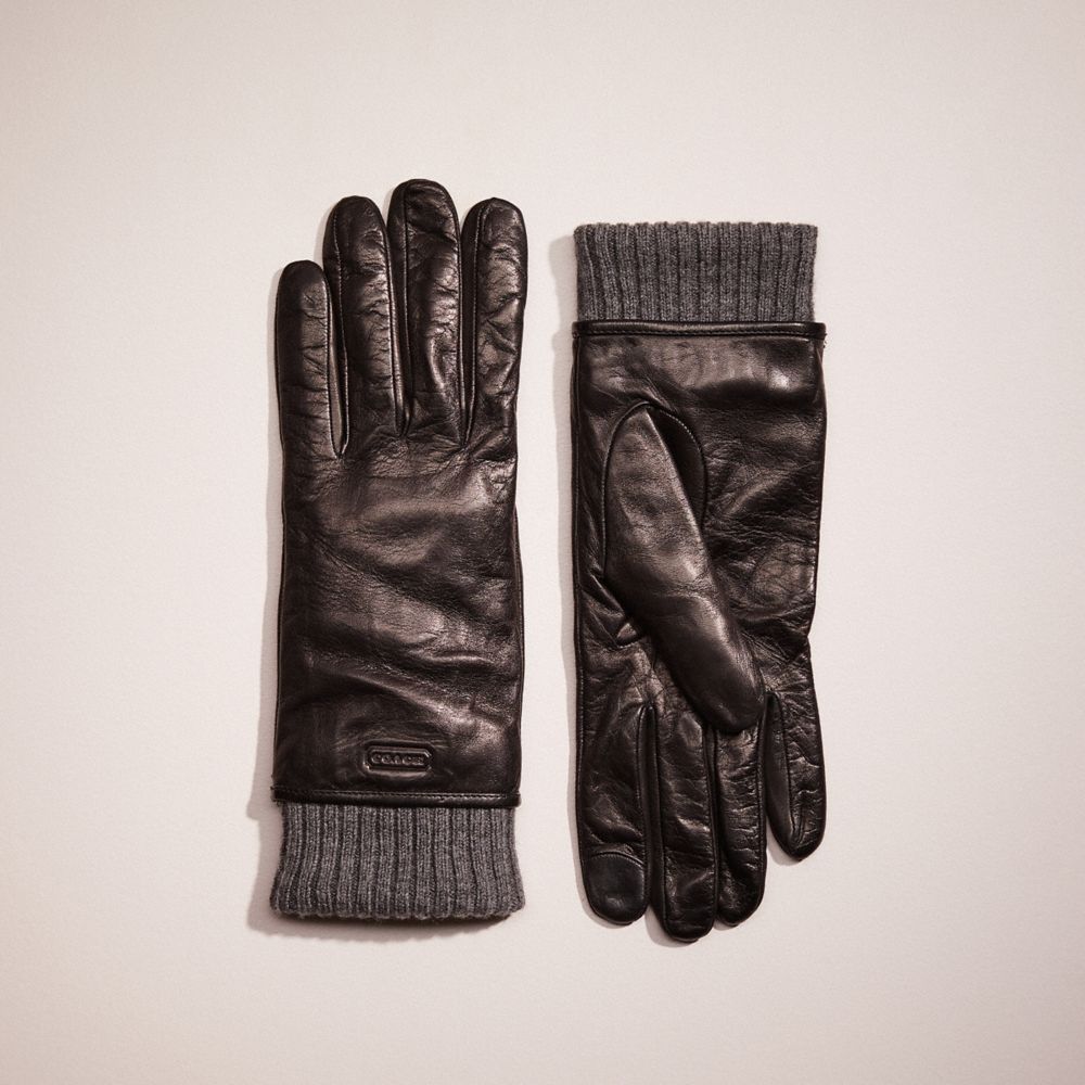 Coach store mens gloves