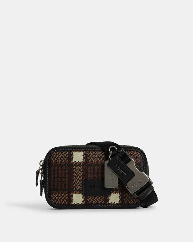 COACH®  Wyatt Belt Bag With Plaid Print