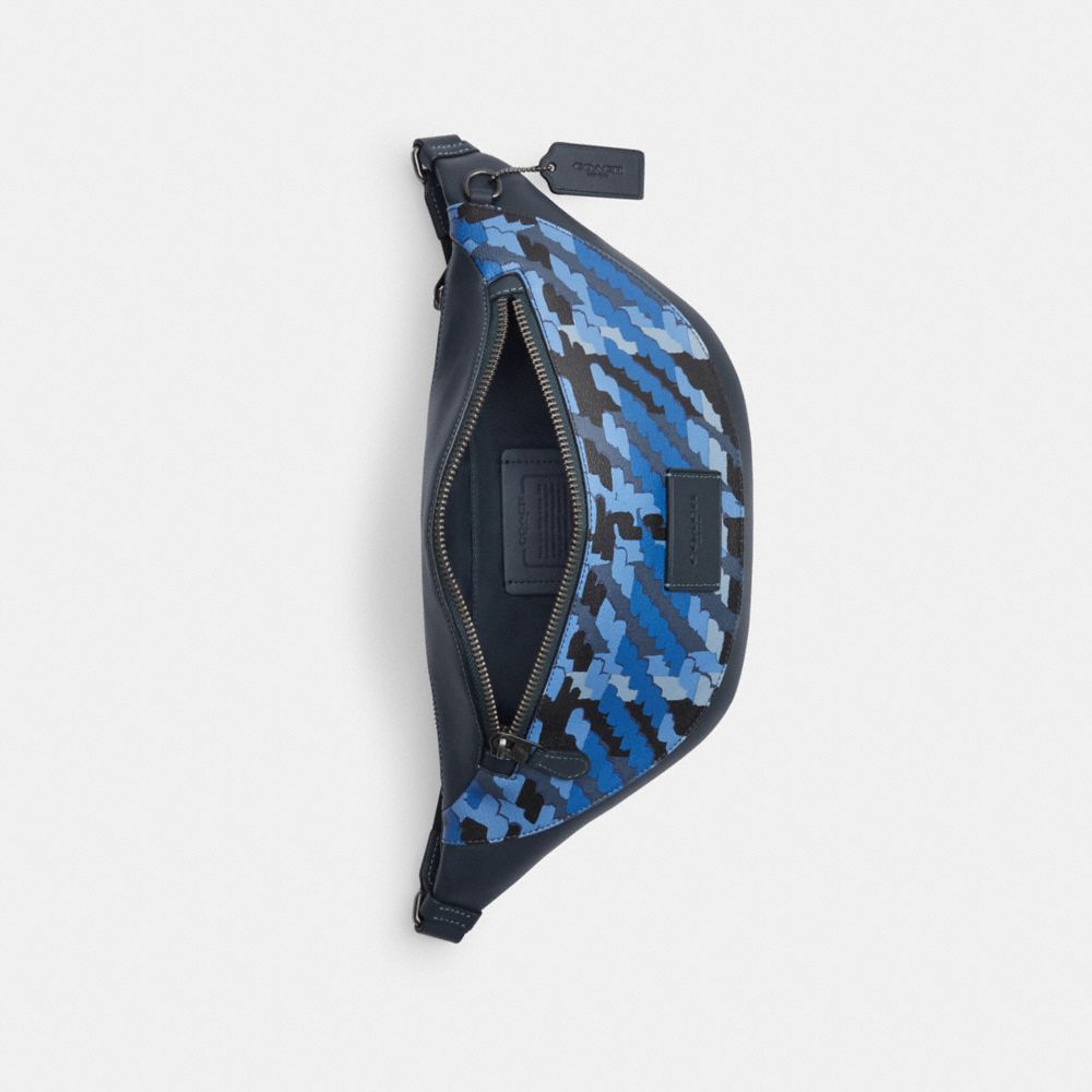 COACH®,ワーレン ベルト バッグ・プラッド プリント,斜め掛け&ボディバッグ,