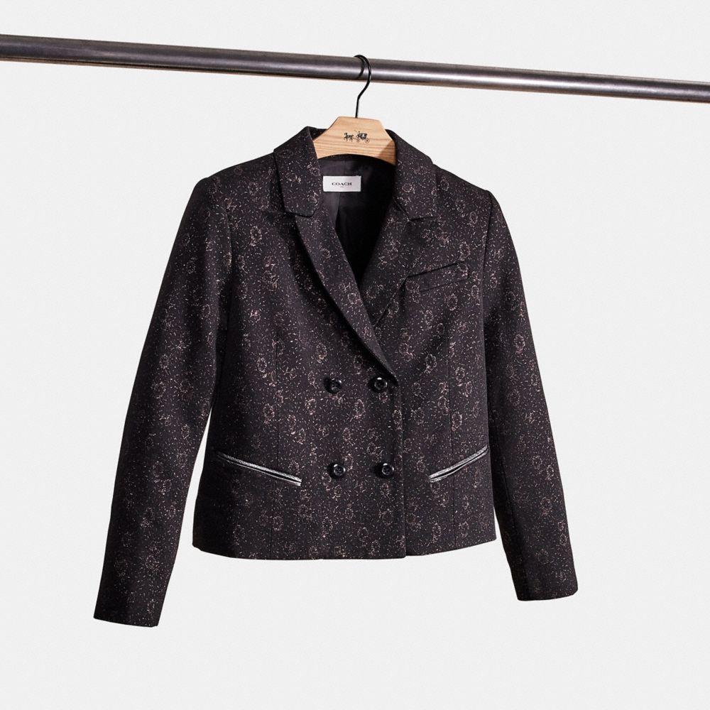 Restored Tailored Jacquard Jacket