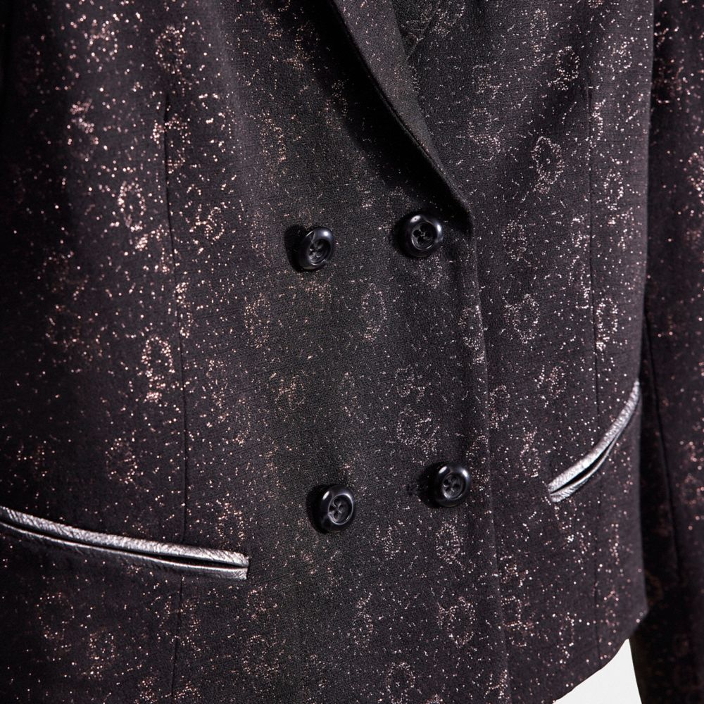 Restored Tailored Jacquard Jacket