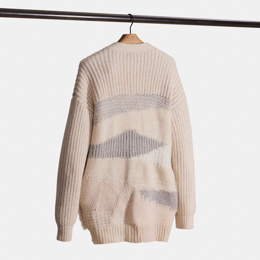 Restored Cardigan With Shearling