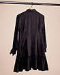 COACH®,RESTORED DAY DRESS,Black,Back View