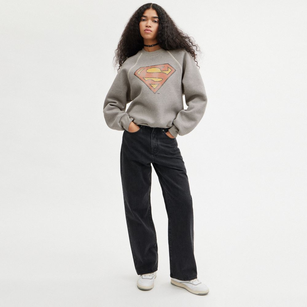 COACH®,Coach | Dc Superman Crewneck,,Scale View
