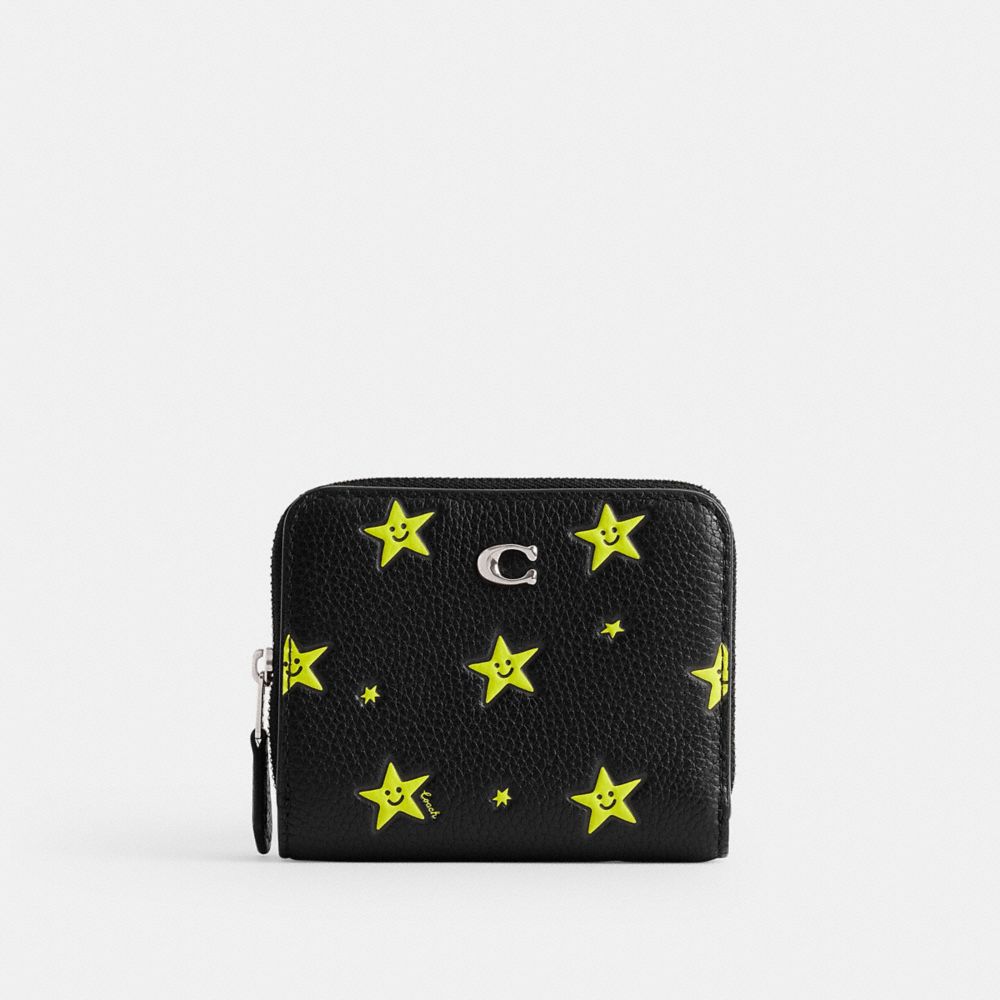 Cosmic Coach Billfold Wallet With Star Print