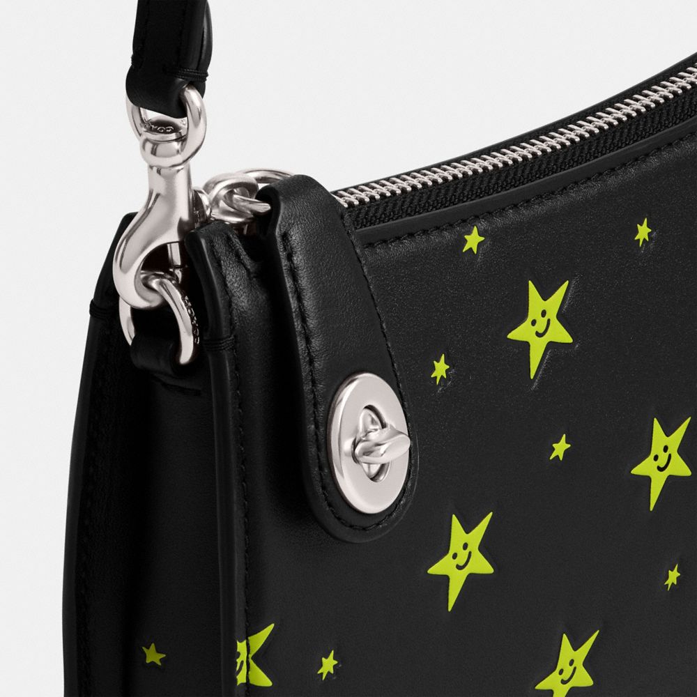 COACH®: Cosmic Coach Penn Shoulder Bag With Star Print