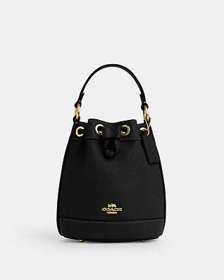 Leather handbag Coach Black in Leather - 20977686