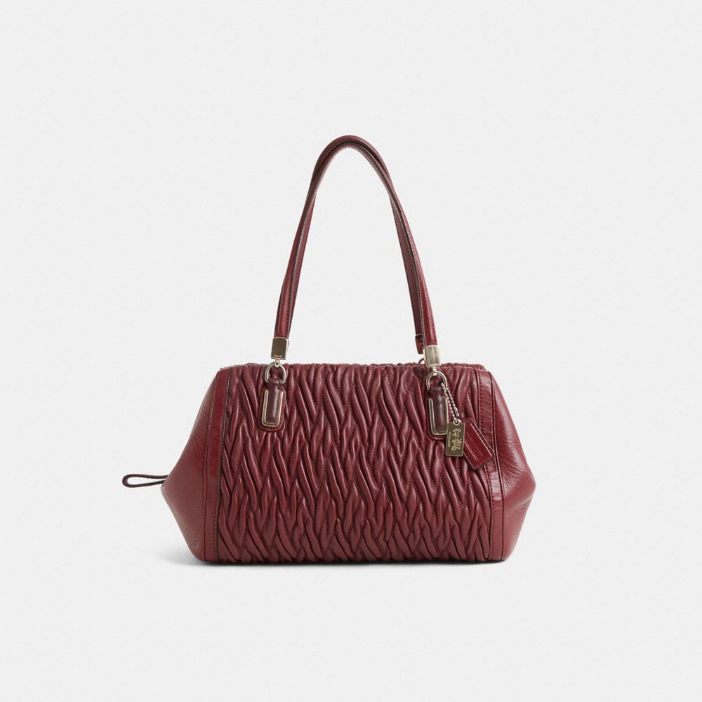 COACH®,Restored Madison Small Satchel,,Front View