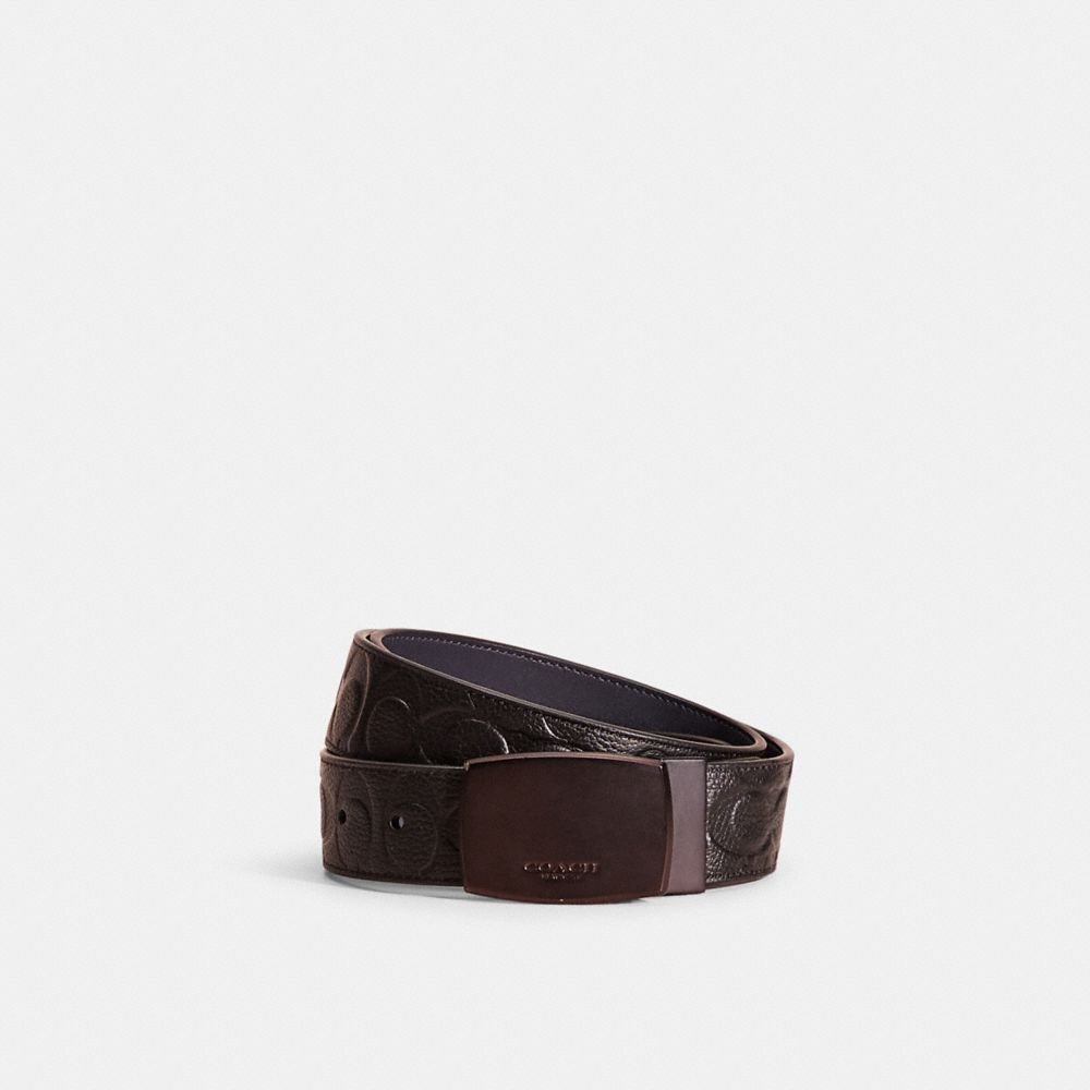 Reversible leather strap 38 mm