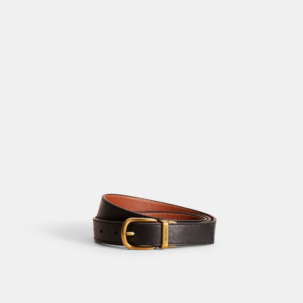 Restored Harness Buckle Reversible Belt, 25 Mm