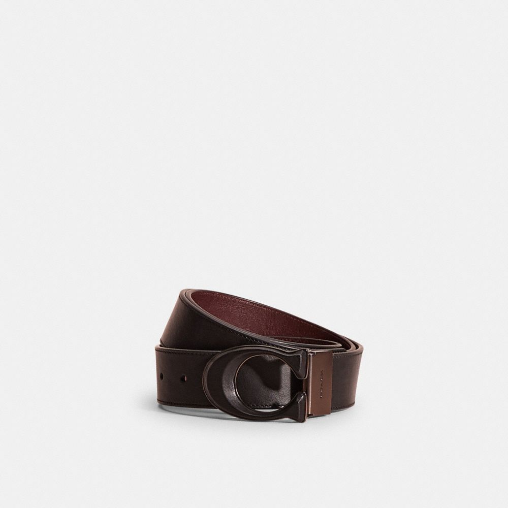 COACH OUTLET®  Sculpted Signature Buckle Cut To Size Reversible