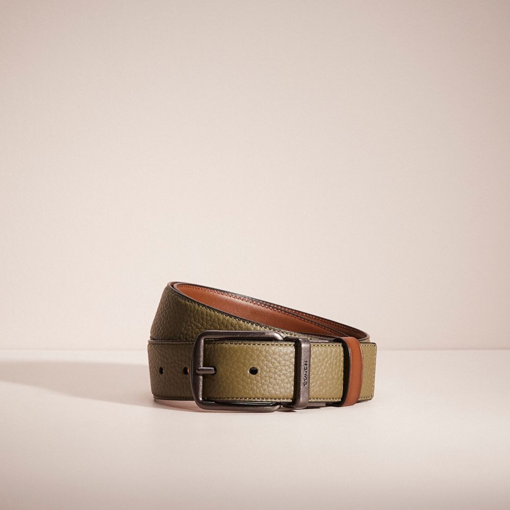 Harness Buckle Cut To Size Reversible Belt, 38 Mm