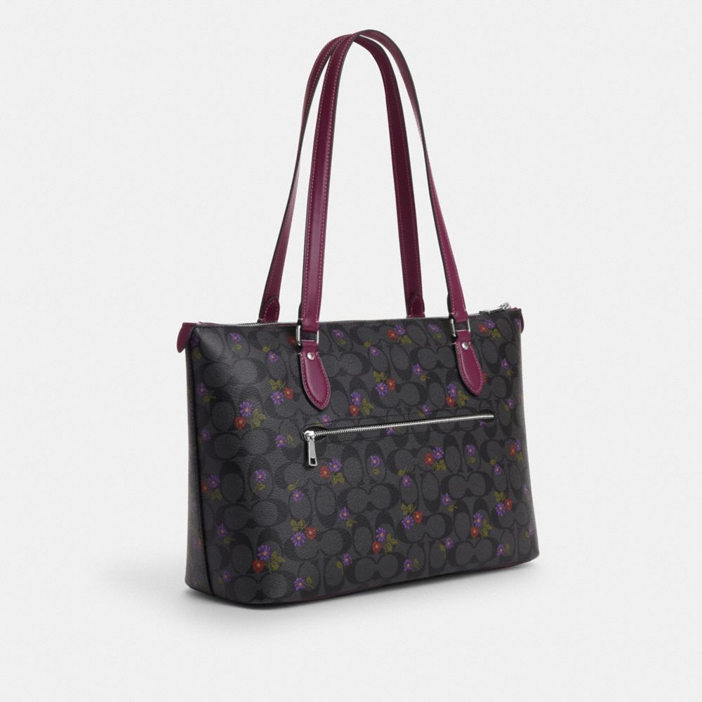 COACH® Outlet  Gallery Tote With Dandelion Floral Print