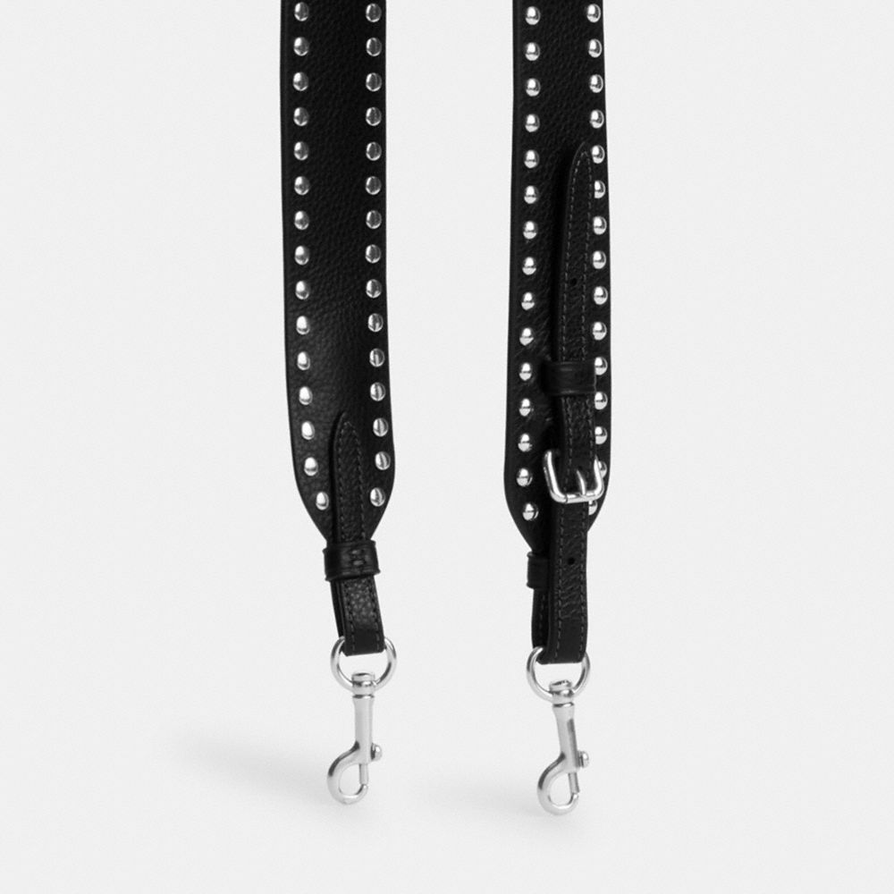 COACH®,Strap With Rivets,
